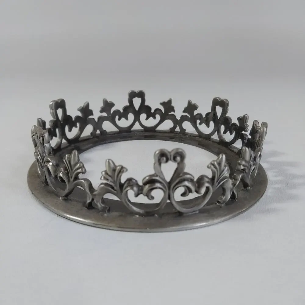 YANKEE CANDLE Fleur De Lis Pewter Candle Holder‎